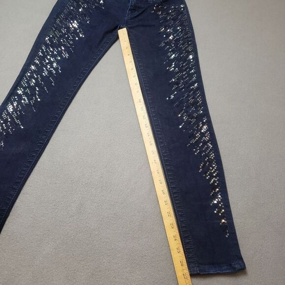 MISS ME Signature Super Skinny Sequinned Jeans | 26 - Picture 13 of 14